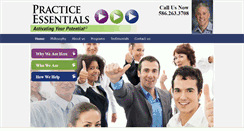 Desktop Screenshot of practiceessentials.net